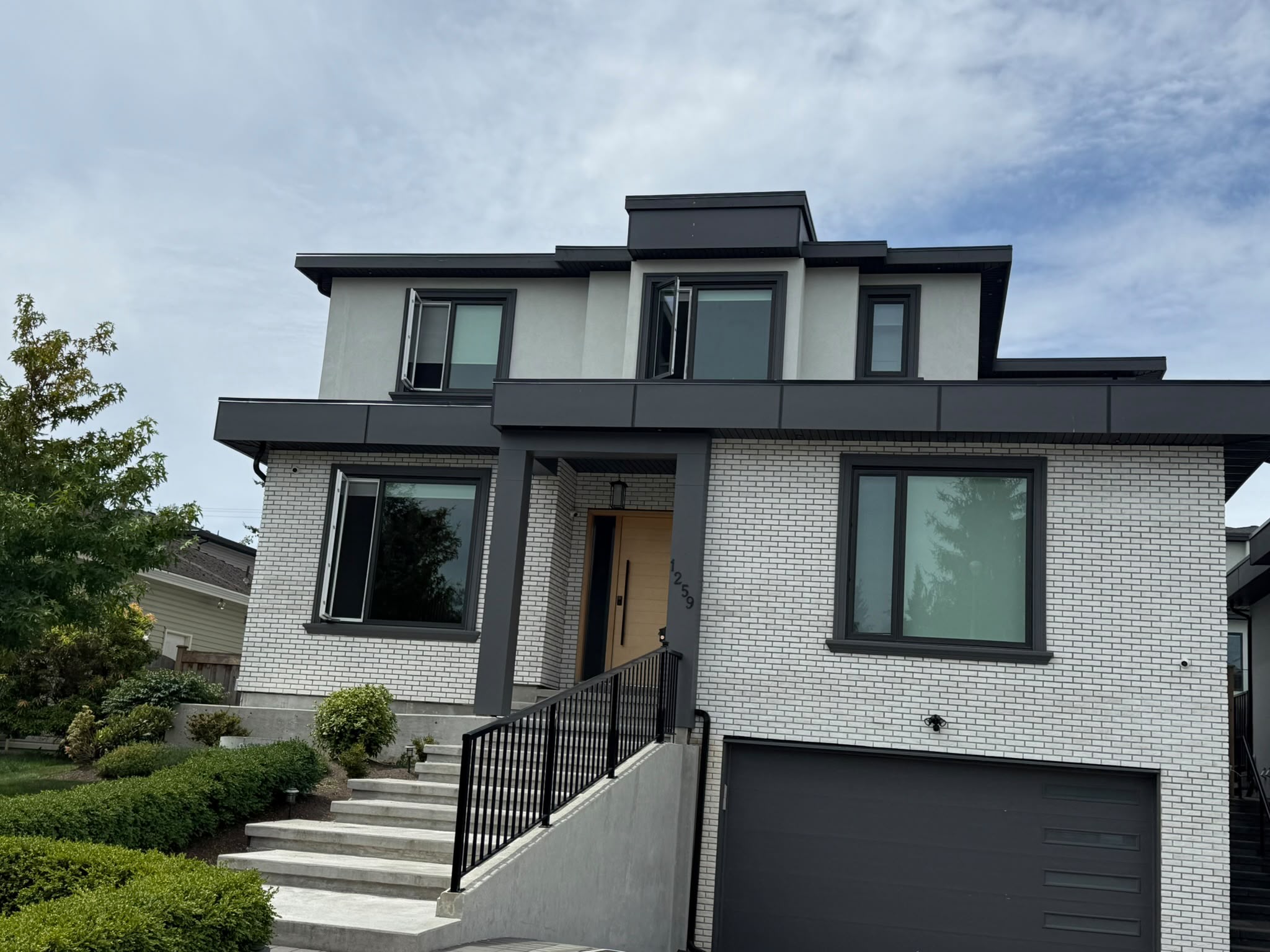 Modern renovated home interior